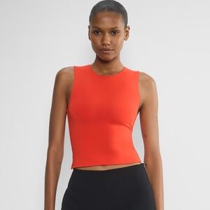 Aritzia Red Orange Contour Muscle Tank Top XS